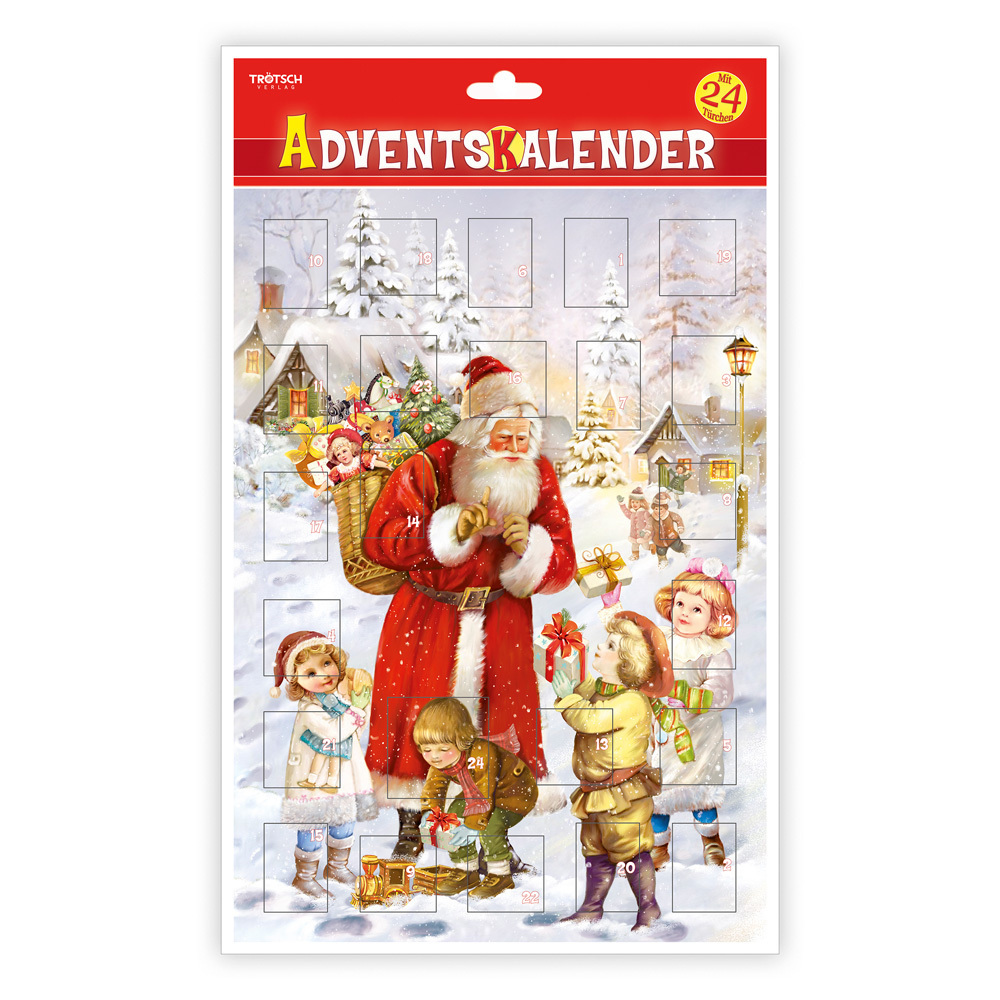 Trötsch Adventskalender Bescherung Adventskalender mit Türchen