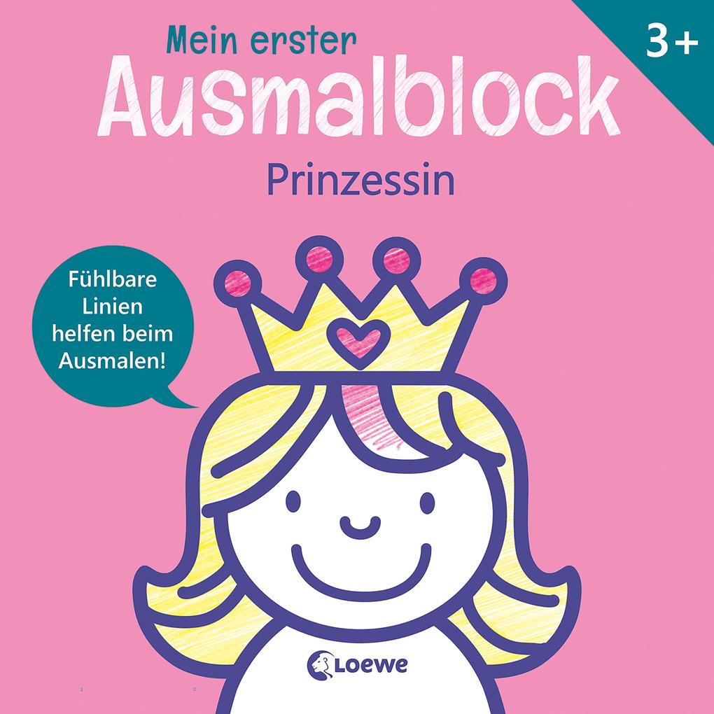 Image of Mein erster Ausmalblock - Prinzessin