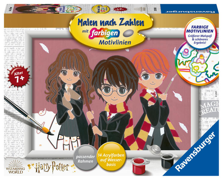 Image of Malen nach Zahlen Zauberhafte Freundschaft