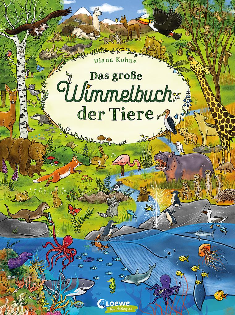 Image of Das große Wimmelbuch der Tiere