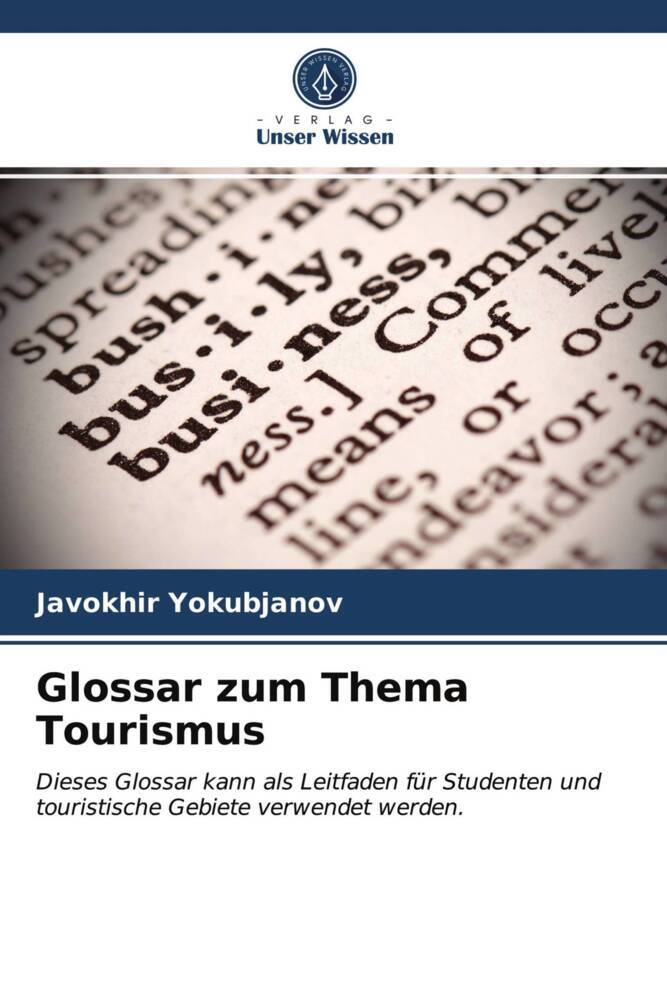 Glossar zum Thema Tourismus