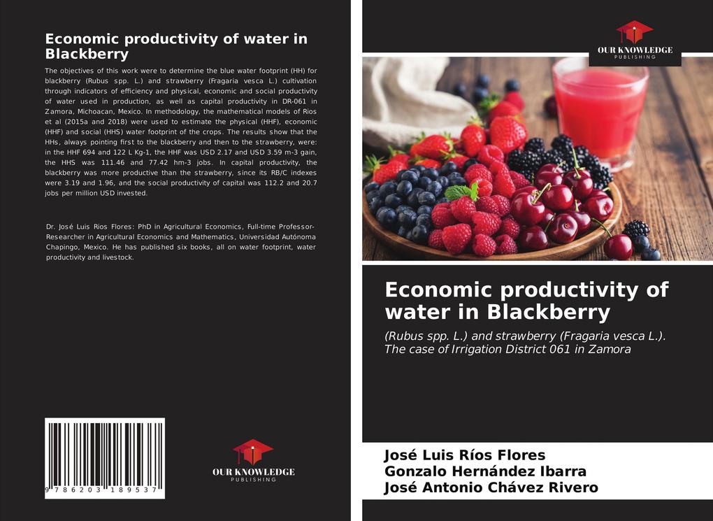 Economic productivity of water in Blackberry