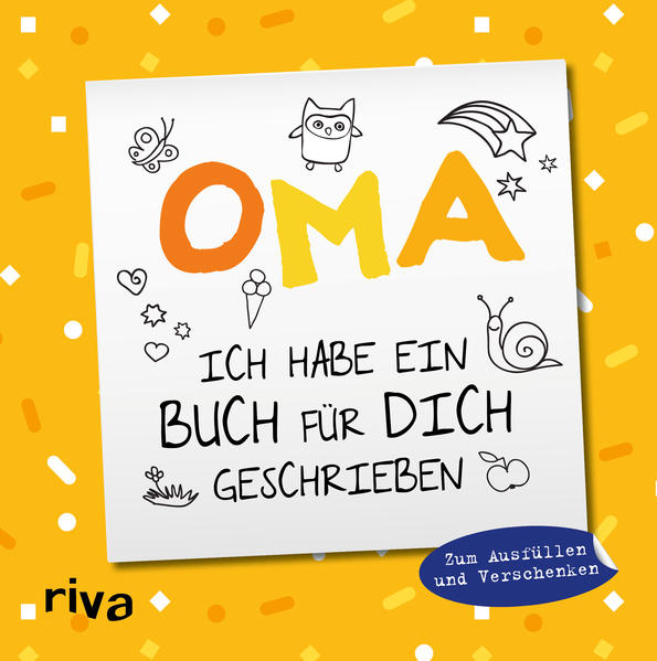 Image of Oma ich habe ein Buch für dich geschrieben - Version für Kinder