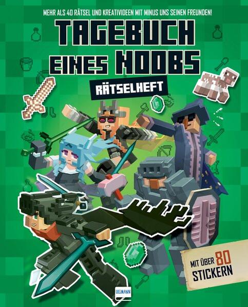 Image of Tagebuch eines Noobs - Rätselheft mit über 80 Stickern