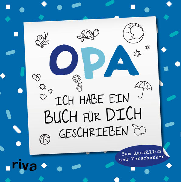 Image of Opa ich habe ein Buch für dich geschrieben - Version für Kinder