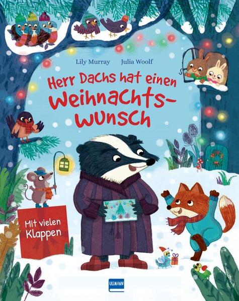 Image of Herr Dachs hat einen Weihnachtswunsch - Eine Weihnachtsmärchen für Kinder ab 3 Jahren