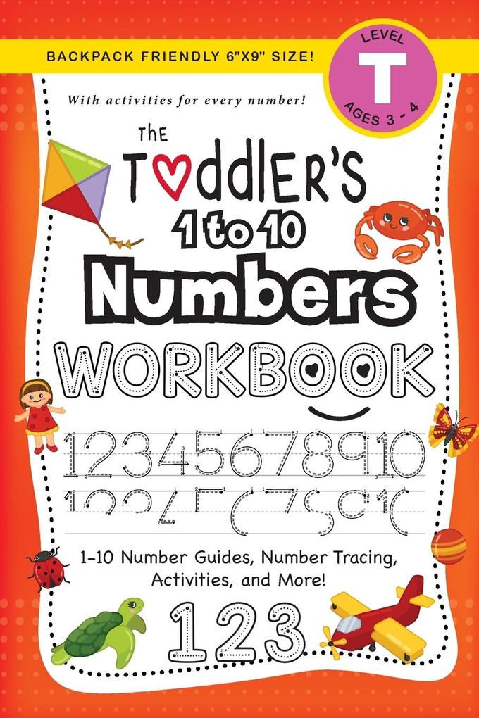 Image of The Toddler's 1 to 10 Numbers Workbook