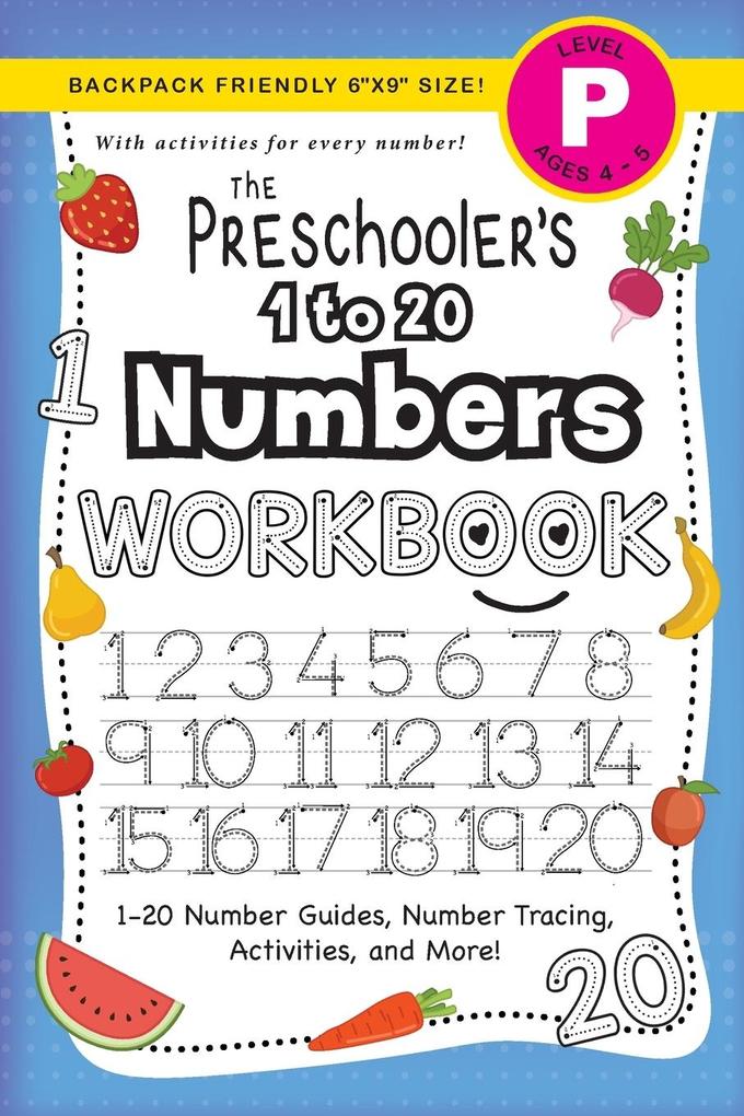 Image of The Preschooler's 1 to 20 Numbers Workbook