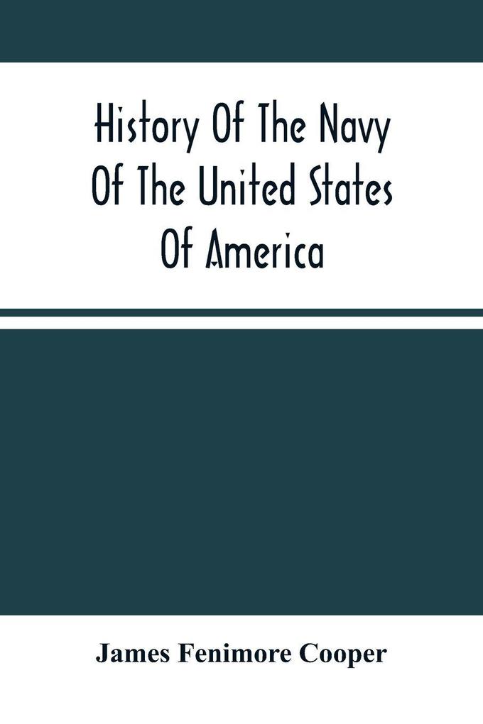 History Of The Navy Of The United States Of America