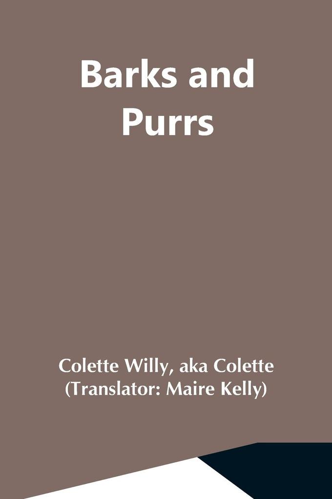 Barks And Purrs