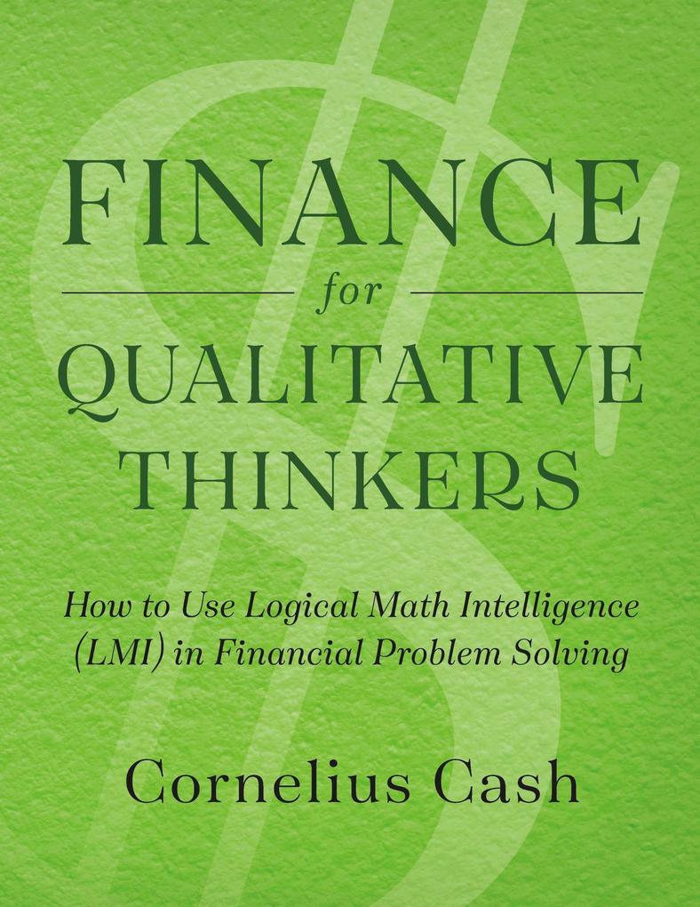 Finance for Qualitative Thinkers