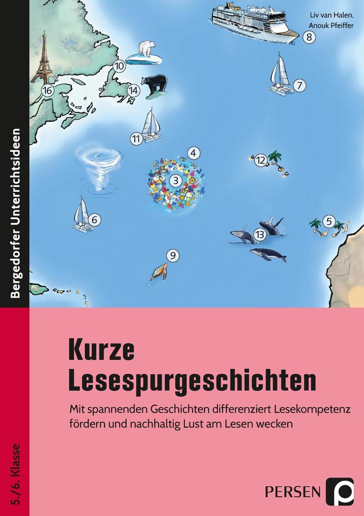 Kurze Lesespurgeschichten 5./6. Klasse - Deutsch: Mit spannenden Geschichten differenziert Lesekompe tenz fördern und nachhaltig Lust am Lesen wecken - Bild 3