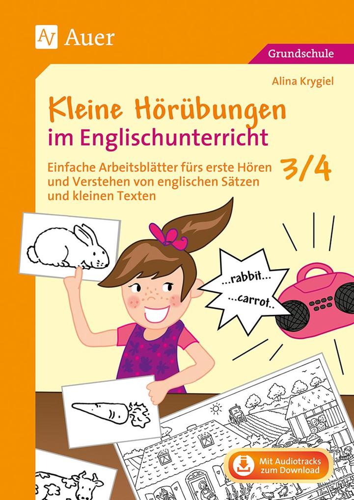 Auer Verlag I.d.aap Lw Kleine Hörübungen Im Englischunterricht 3/4