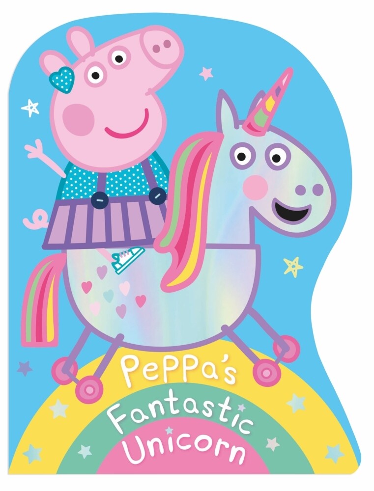 Image of Peppa Pig / Peppa Pig: Peppa's Fantastic Unicorn Shaped Board Book - Peppa Pig, Pappband