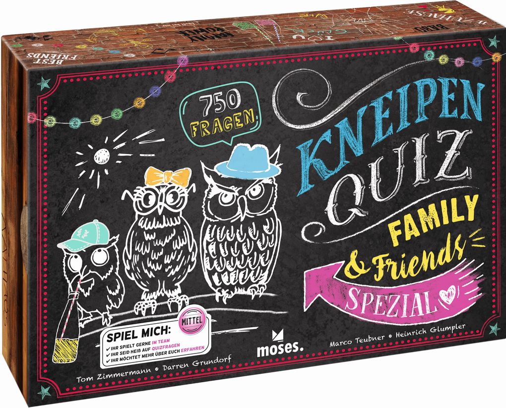 moses. - Kneipenquiz - Family & Friends Spezial