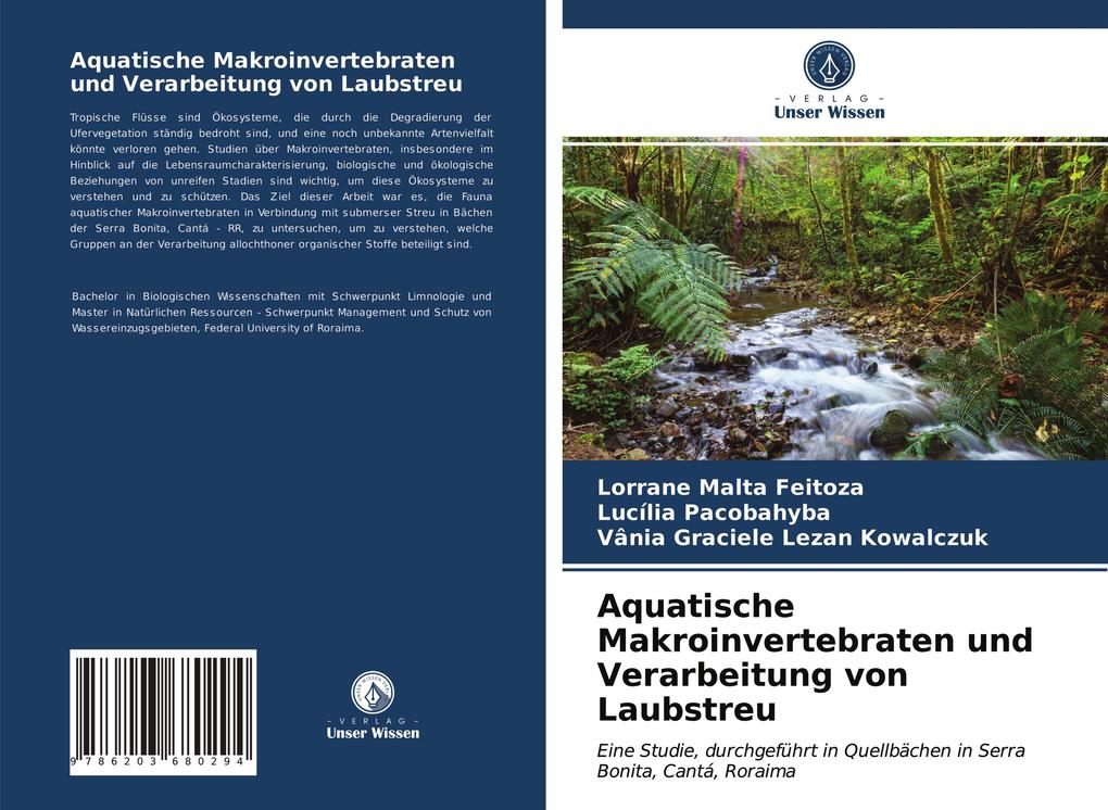Aquatische Makroinvertebraten und Verarbeitung von Laubstreu