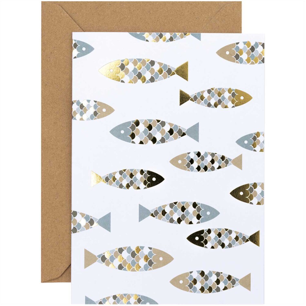 Kartenset Maritim B6 Fische FSC MIX