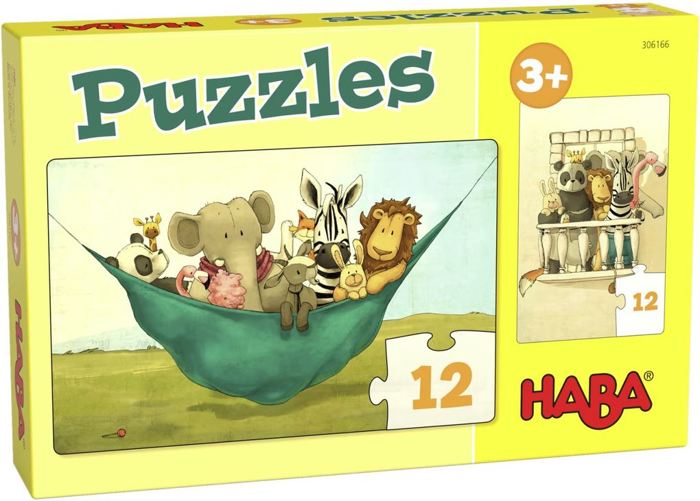 Image of HABA 306166 Puzzles Löwe Udo