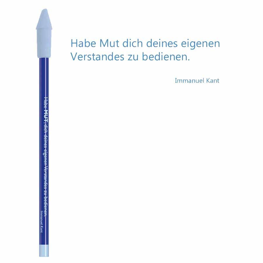 Bleistift dunkelblau Immanuel Kant