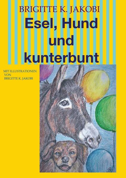 Image of Esel Hund und kunterbunt