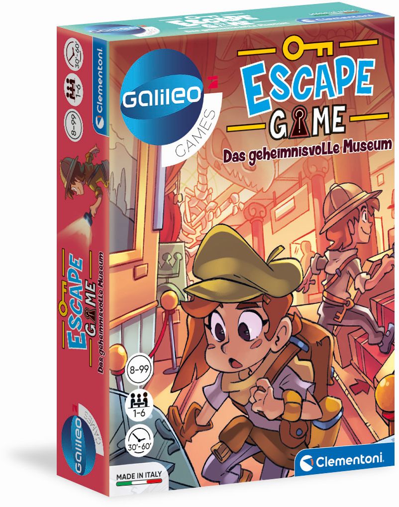 Image of Clementoni - Escape Game - Das geheimnisvolle Museum