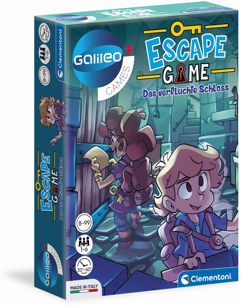 Image of Clementoni - Escape Game - Das verfluchte Schloss