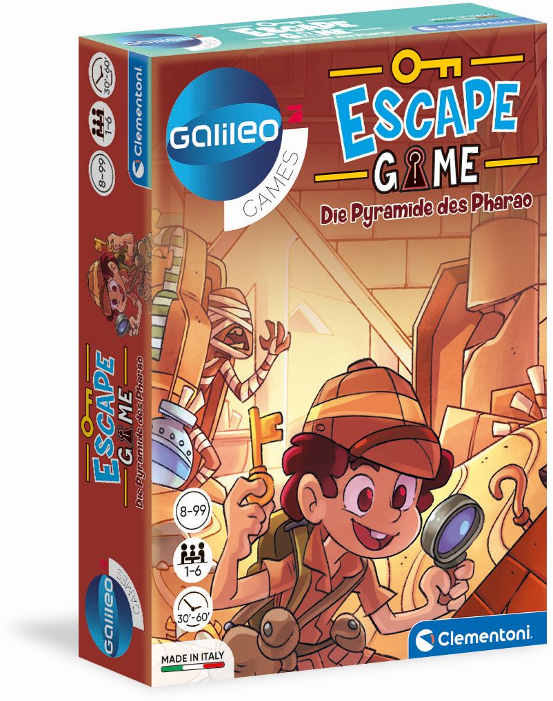 Image of Clementoni - Escape Game - Die Pyramide des Pharao