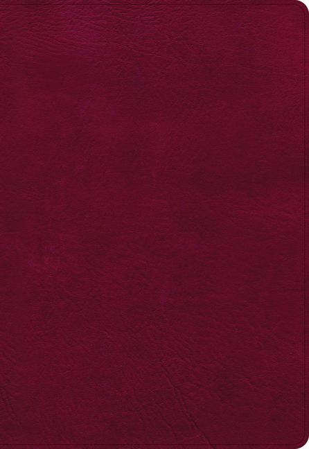 NASB Super Giant Print Reference Bible Burgundy Leathertouch Indexed