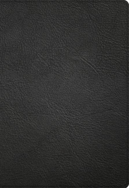 NASB Super Giant Print Reference Bible Black Genuine Leather