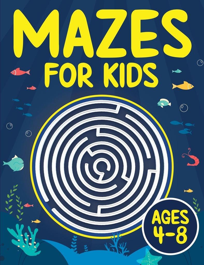 Mazes For Kids Ages 4-8