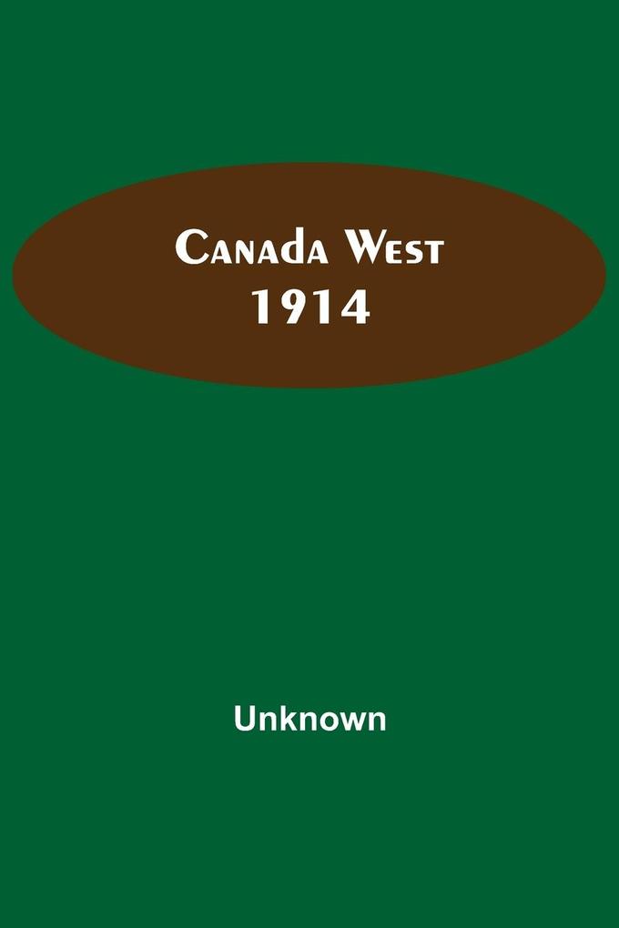 Canada West 1914