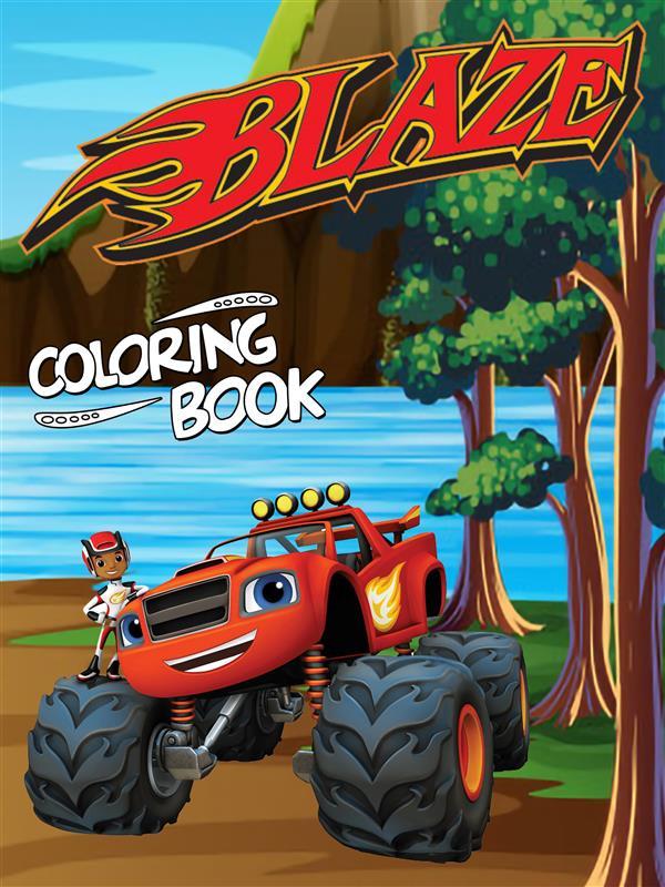 Blaze Coloring Book