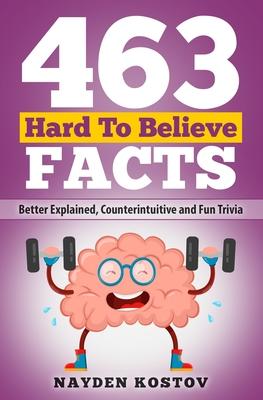 463 Hard to Believe Facts: Better Explained Counterintuitive and Fun Trivia