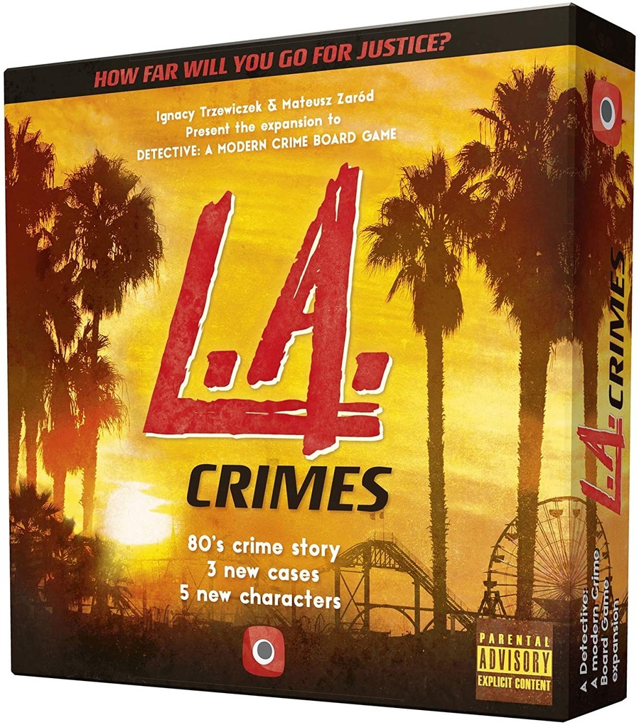 Pegasus POP00380 - Detective L.A. Crimes Krimi Brettspielenglische Ausgabe