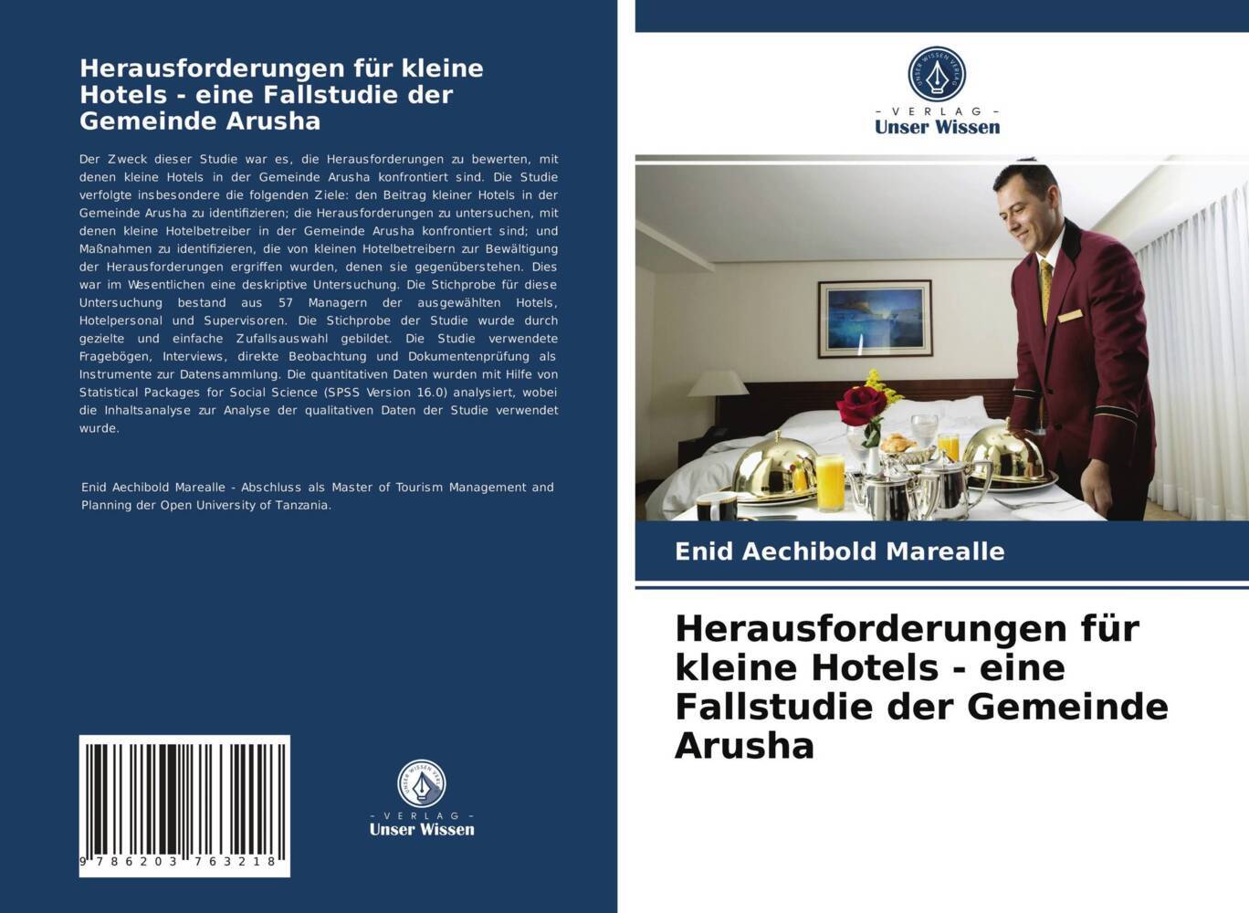 Herausforderungen für kleine Hotels - eine Fallstudie der Gemeinde Arusha