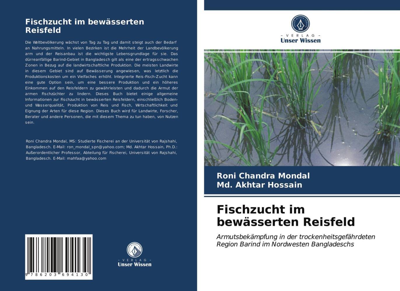Fischzucht im bewässerten Reisfeld