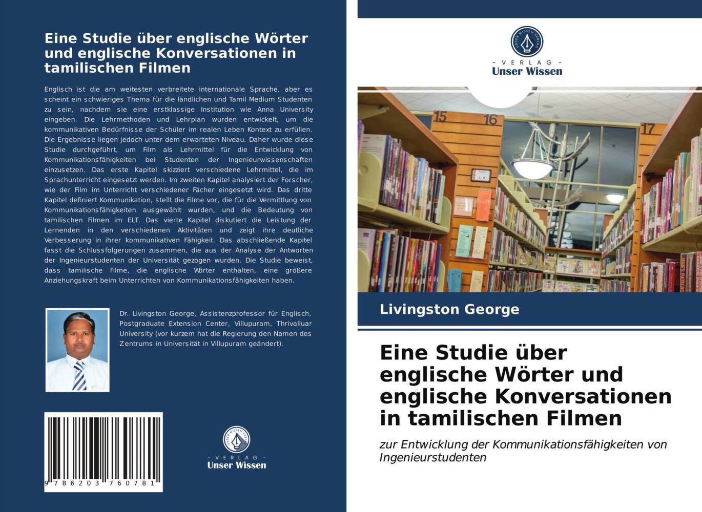 Eine Studie über englische Wörter und englische Konversationen in tamilischen Filmen