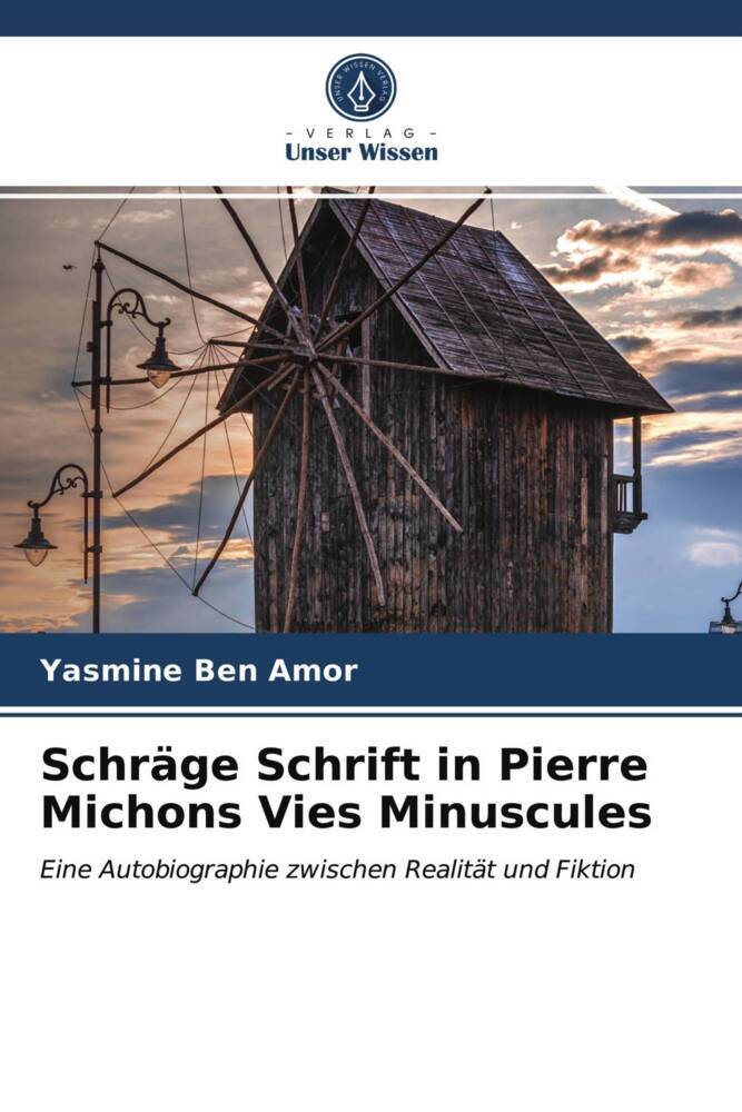Schräge Schrift in Pierre Michons Vies Minuscules