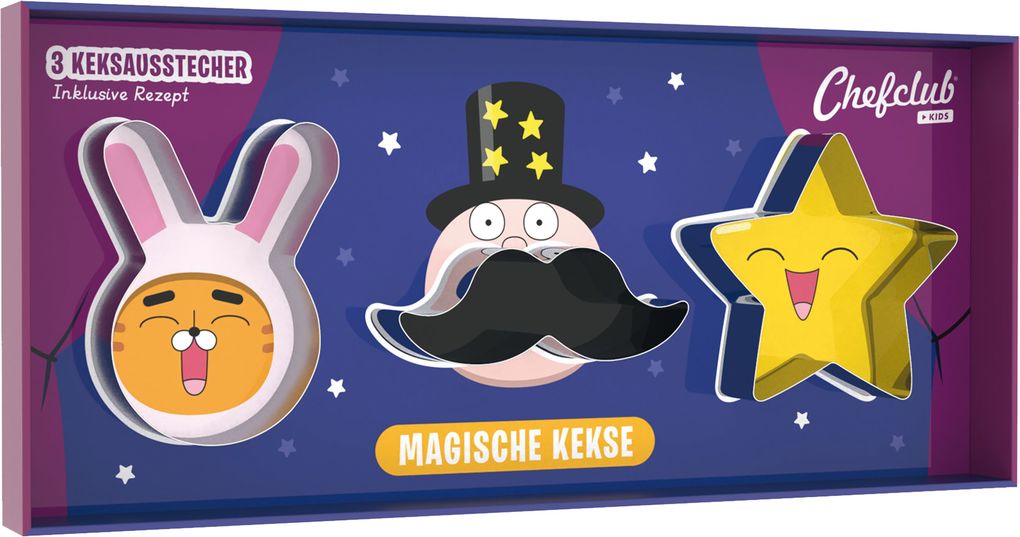 Chefclub Kids - Keksausstecher: Magische Kekse