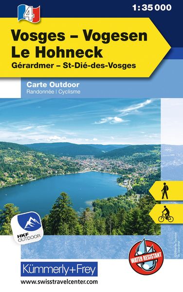 Vogesen - Le Honeck Nr. 04 Outdoorkarte 1:35 000