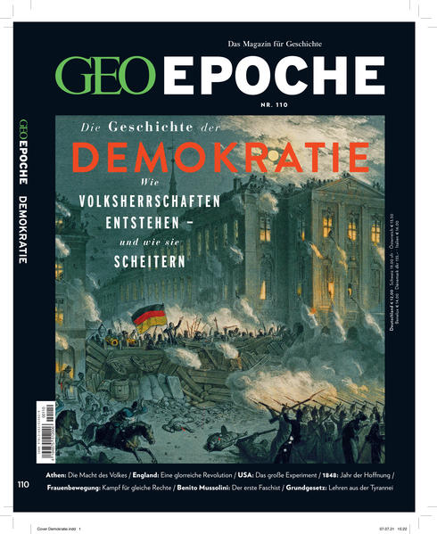 GEO Epoche (mit DVD) / GEO Epoche mit DVD 110/2021 - Demokratien - Wie sie entstehen wie sie scheit
