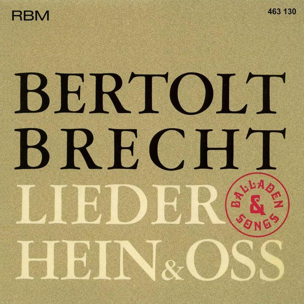 (Bertolt Brecht:Balladen/Lieder)