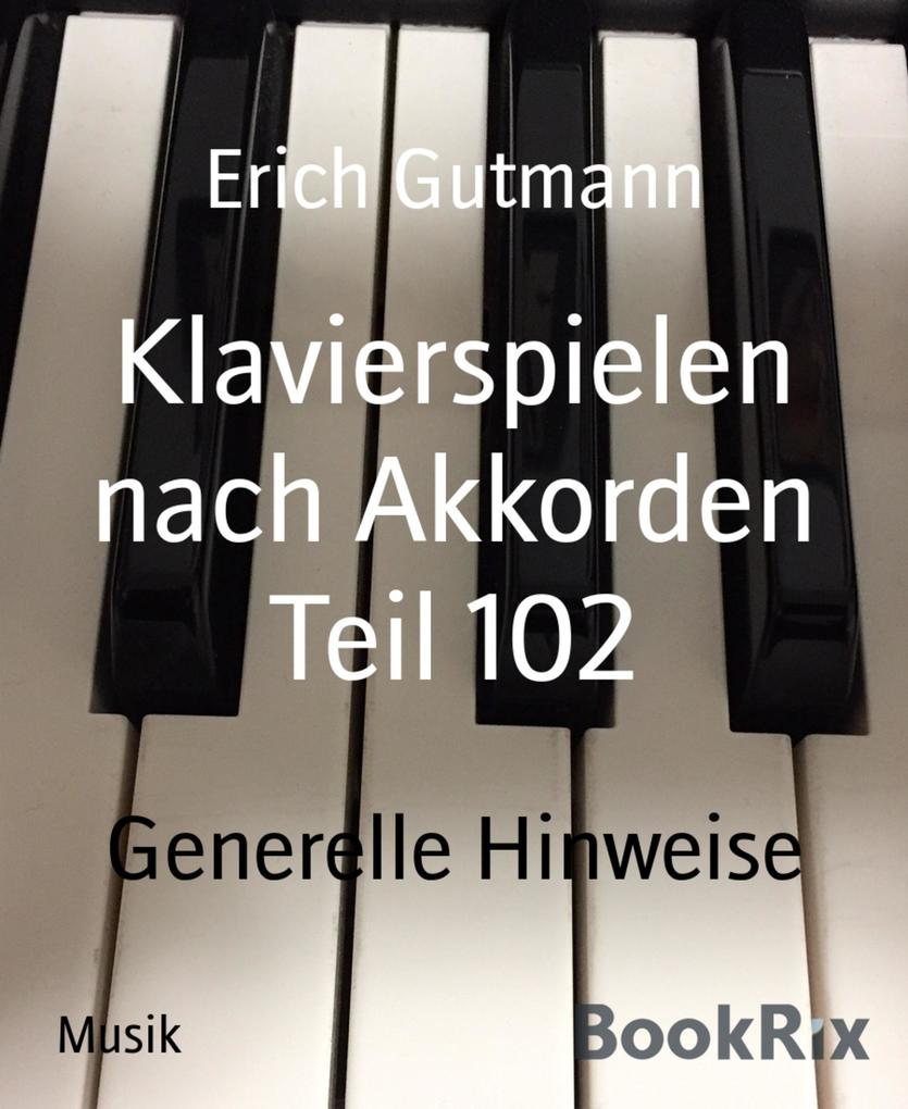 Klavierspielen nach Akkorden Teil 102