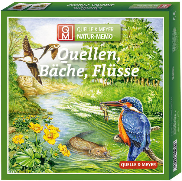Natur-Memo 'Quellen Bäche Flüsse'