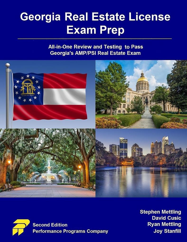 Georgia Real Estate License Exam Prep: All-in-One Review and Testing to Pass Georgia‘s AMP/PSI Real Estate Exam