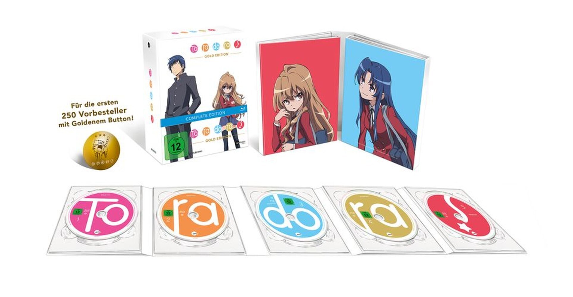 Toradora! Gold Edition - Komplettbox