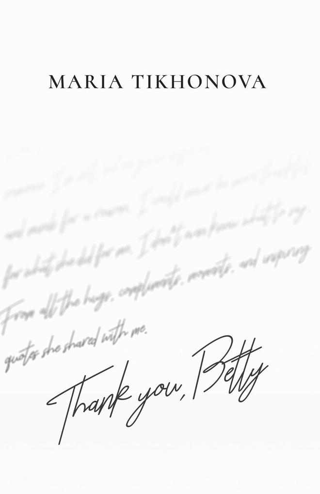 Thank You Betty