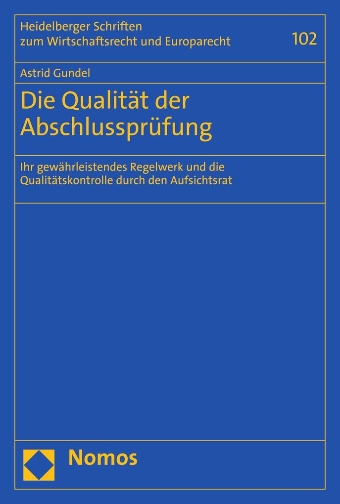 Die Qualität der Abschlussprüfung