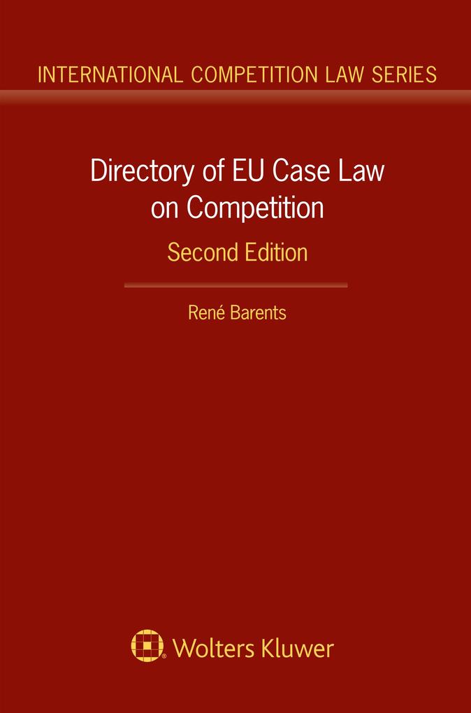 Directory of EU Case Law on Competition