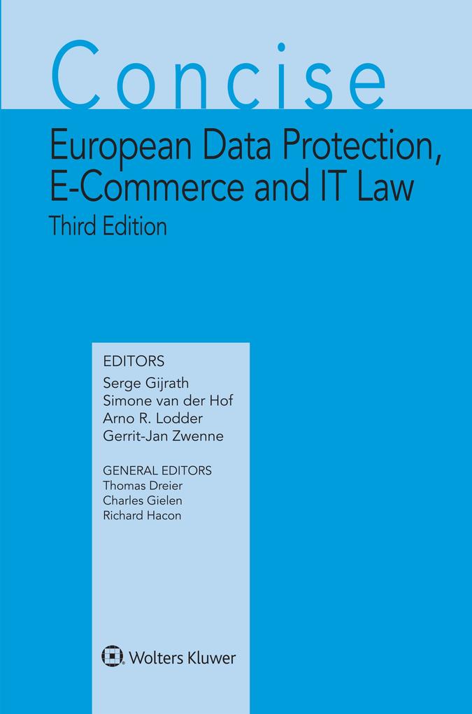 Concise European Data Protection E-Commerce and IT Law